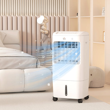 Tragbares 3-in-1 Klimagerät, Luftbefeuchter, Kühler – 15L, Fernbedienung, Timer
