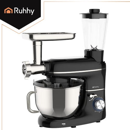 3-in-1 Planetenmixer mit 6,2-Liter-Schüssel und Mixer
