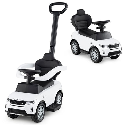 3-in-1 Kleinkind-Rutschauto mit abnehmbarem Griff