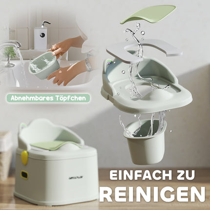 3-in-1-Töpfchen für Kinder, abnehmbar, grau, 6-72 Monate
