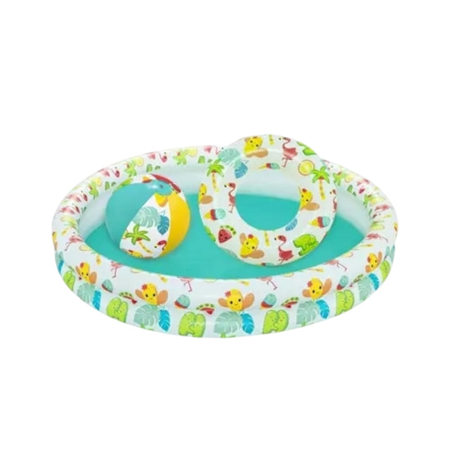 3in1 aufblasbarer Pool für Kinder BESTWAY 51124 