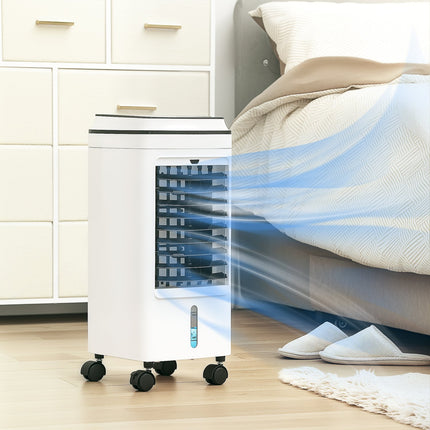 3-in-1 tragbare Klimaanlage mit Luftbefeuchter, 4L, Fernbedienung