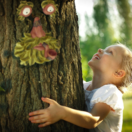 3-part tree face old man