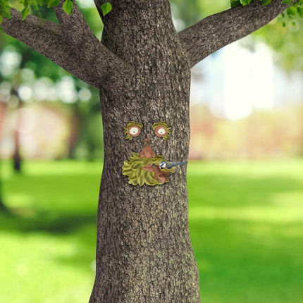 3-part tree face old man