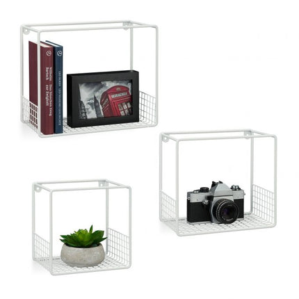 3 pcs. Cube-shaped shelves