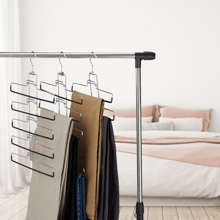 3 cintres multiples pour pantalons