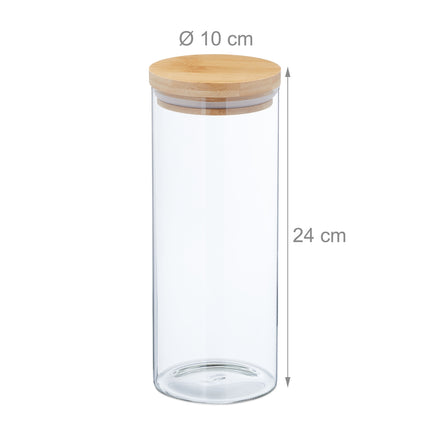 3 bocaux de conservation 1500 ml