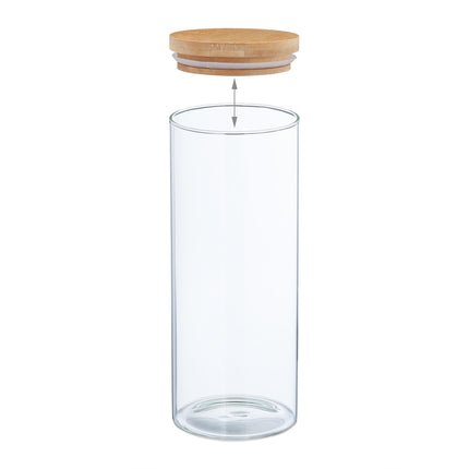 3 bocaux de conservation 1500 ml