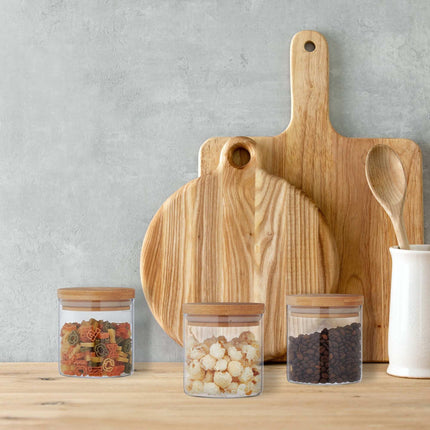 3 pcs. Storage jars 380 ml