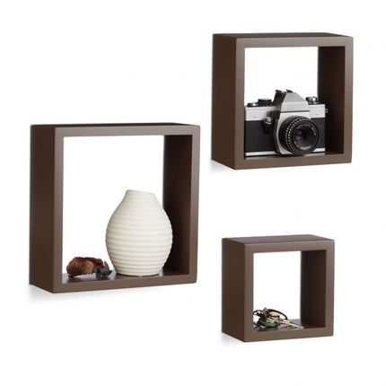 3 pcs. Wall shelves with a modern design