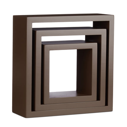 3 pcs. Wall shelves with a modern design