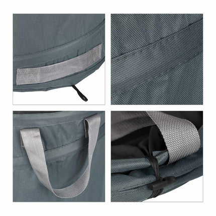 3 pcs. garden sacks 160-litre grey