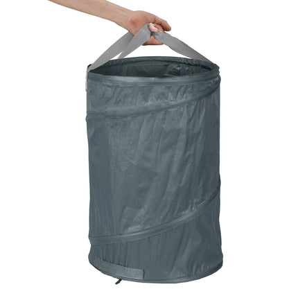 3 pcs. garden sacks 160-litre grey