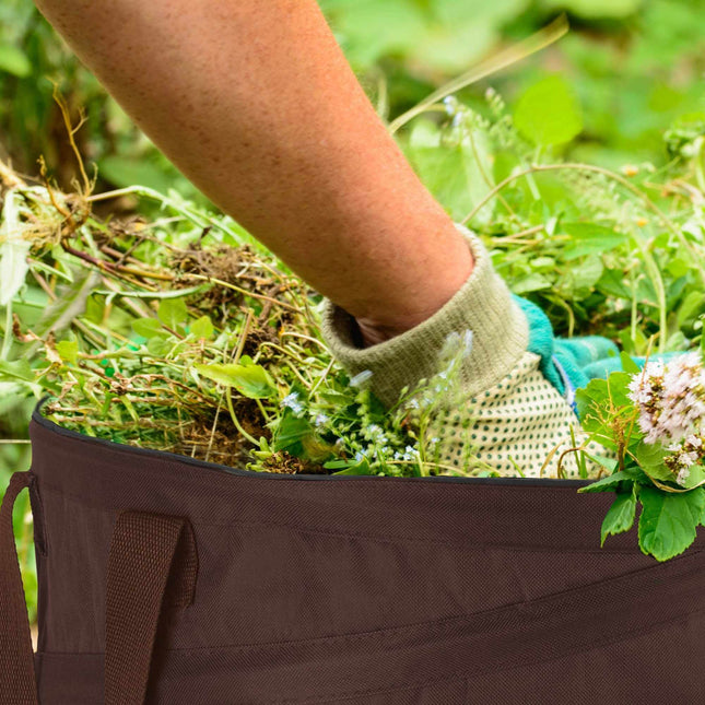 3 pcs. garden sacks 85-litre brown
