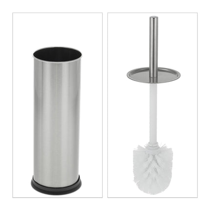 3-teiliges Badezimmer-Set Edelstahl