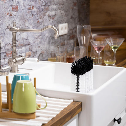 3-piece brush for washing glass