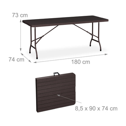 Třídílný skládací set do pivního stanu