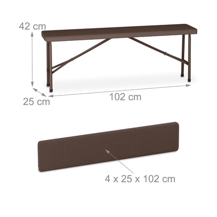 Třídílný skládací set do pivního stanu