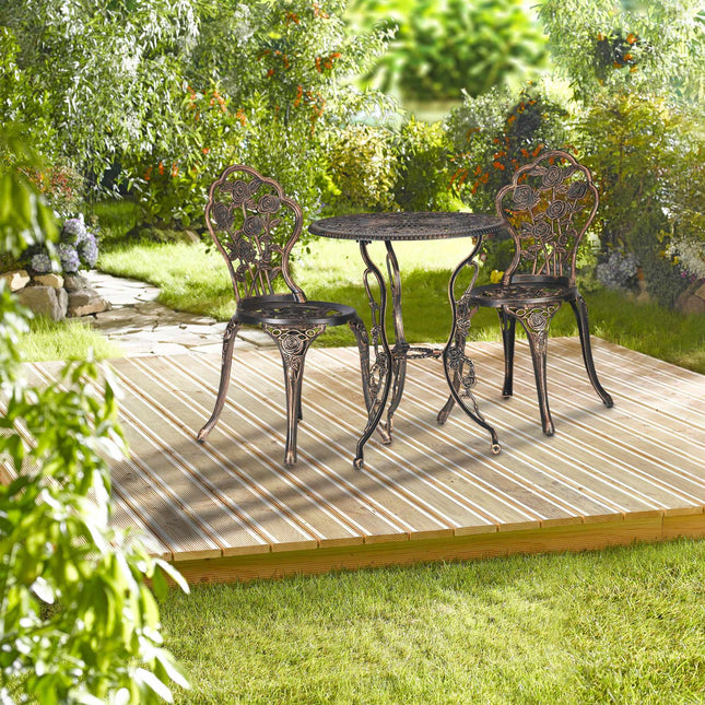 3-teiliges Gartenmöbel-Set