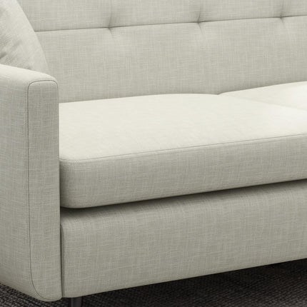 3-Sitzer-Sofa mit Armlehnen & Seitentasche, gepolstert