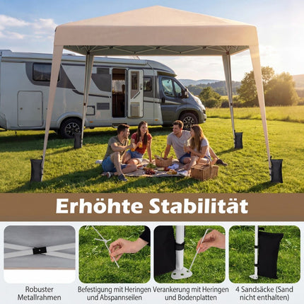 3x3m Adjustable Waterproof Canopy Tent for Camping