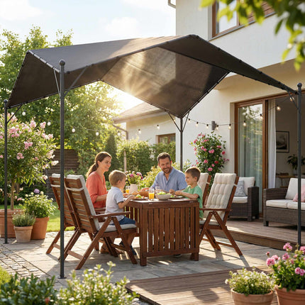 3x3 m Pergola mit Metallrahmen und UPF30+ Dach