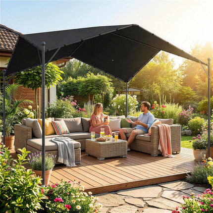 3x3 m Pergola mit Metallrahmen und UPF30+ Dach