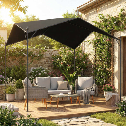 3x3 m Pergola mit Metallrahmen und UPF30+ Dach