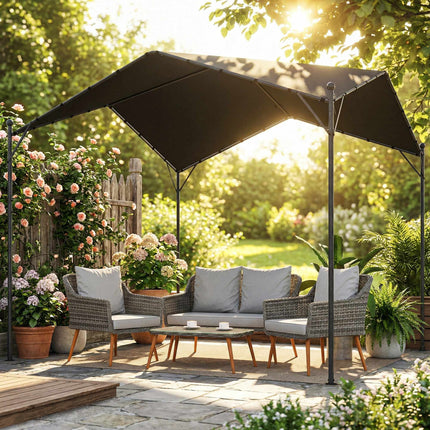 3x3 m Pergola mit Metallrahmen und UPF30+ Dach