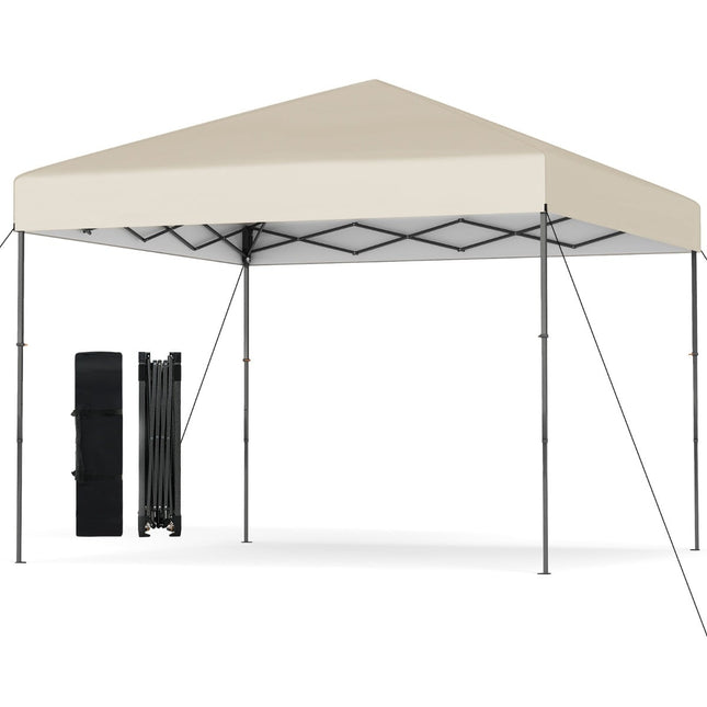 Nůžkový pavilon 3x3 m s ochranou UV50+, bílá