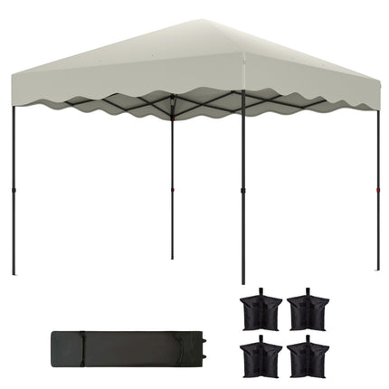 3x3m Faltpavillon, wasserabweisend, UV 50+ Schutz