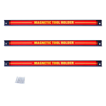 3 x Magnet Werkzeughalter Wand Magnetleisten Set Magnetleiste 46 cm