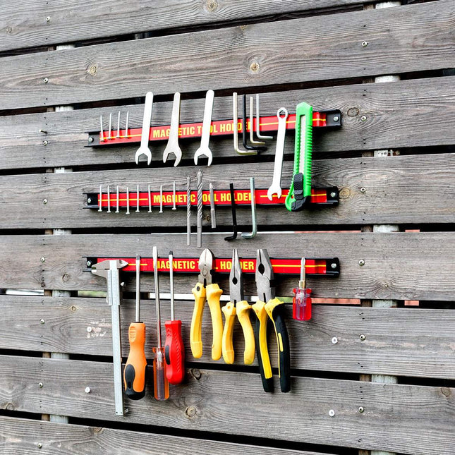 3 x Magnet Werkzeughalter Wand Magnetleisten Set Magnetleiste 46 cm