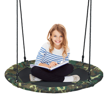 100 cm große Baumschaukel – Verstellbare Seile, 150 kg Tragkraft