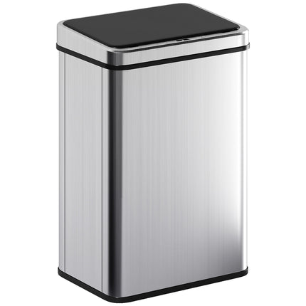 40L Touchless Sensor Trash Can, Stainless Steel