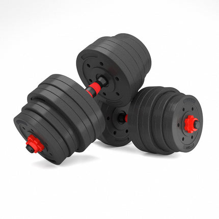 40 kg verstellbares Langhantel- & Kurzhantel-Set für das Home-Gym