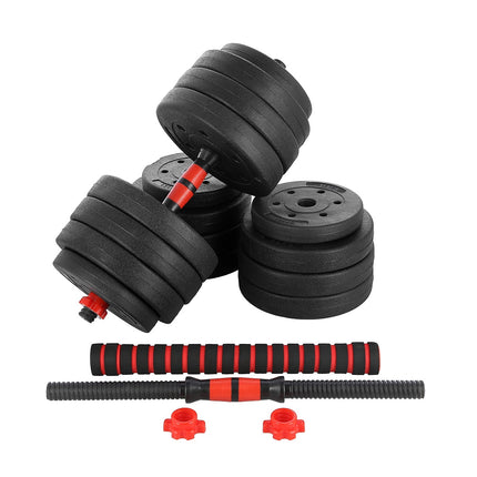 40 kg verstellbares Langhantel- & Kurzhantel-Set für das Home-Gym