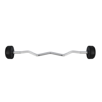 40 kg gummierte Curlstange – Fitnessgerät