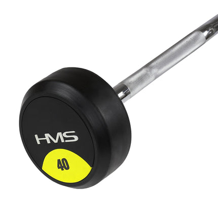 40 kg gummierte Curlstange – Fitnessgerät