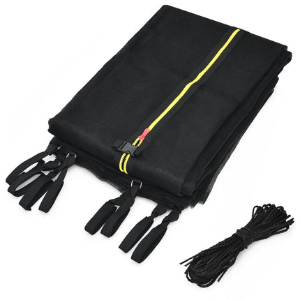 Ø457cm trampoline veiligheidsnet voor tuintrampolines vervangend net binnenin met rits en gespen