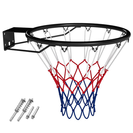45cm Basketball Hoop with Weatherproof Net for Wall Mount
