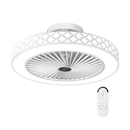 48cm Ceiling Fan with Light & Remote, Reversible, Quiet DC Motor