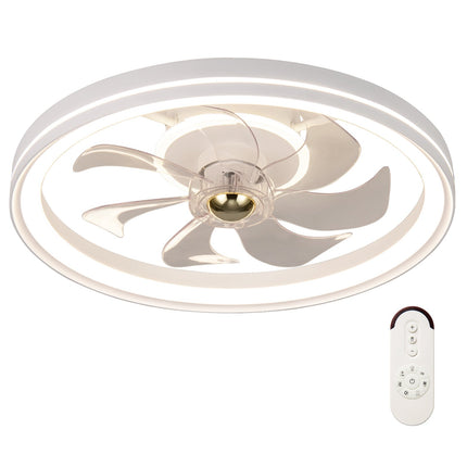 48cm Ceiling Fan with Light, Reversible, Dimmable LED