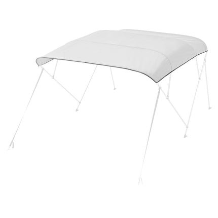 4-Bow Bimini Top Replacement Canopy, 600D, 96 in, Gray