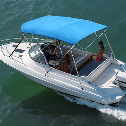 4 Bow Boat Bimini Top, 600D Polyester, 96 in