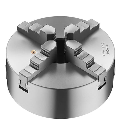 4-Jaw Lathe Chuck, 8 Inch, Self-Centering, 1-1/2-8