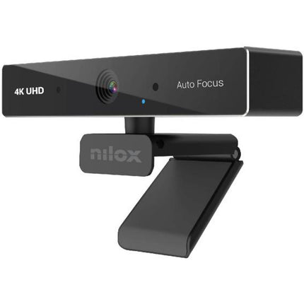 4K Webcam with Autofocus, 30 FPS, Dual Mics