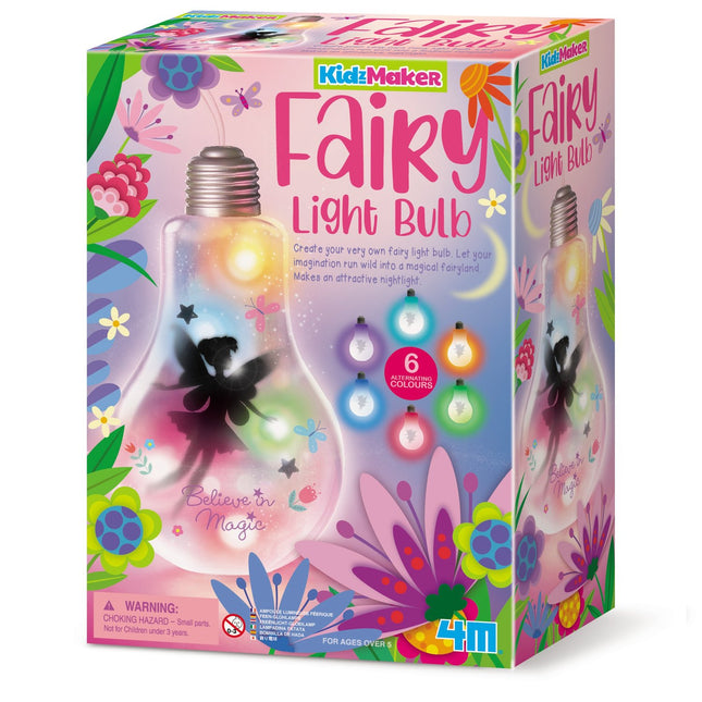 4M Kidzmaker DIY-Set Feen-Glühbirne