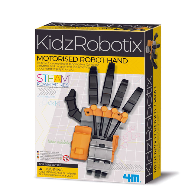 4M Kidzrobotix kreativní sada Motorizovaná robotická ruka