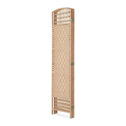 4-Panel Folding Screen in Natural Colour